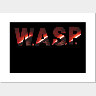 Shock rock art Logo - Wasp Posters and Art